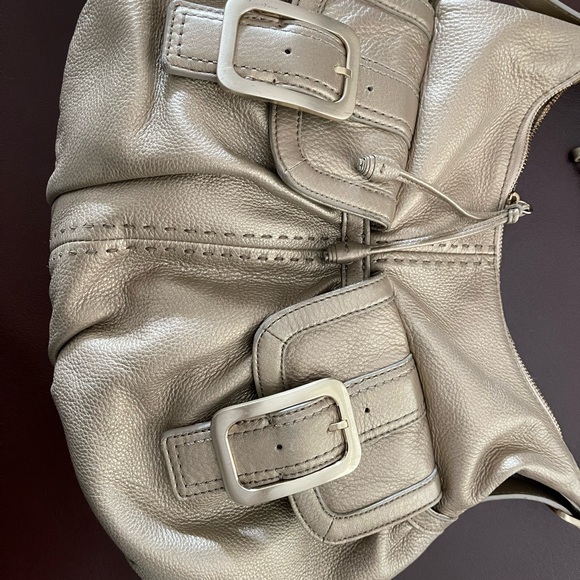 Beautiful gold Cole Haan hobo bag. - Picture 2 of 13